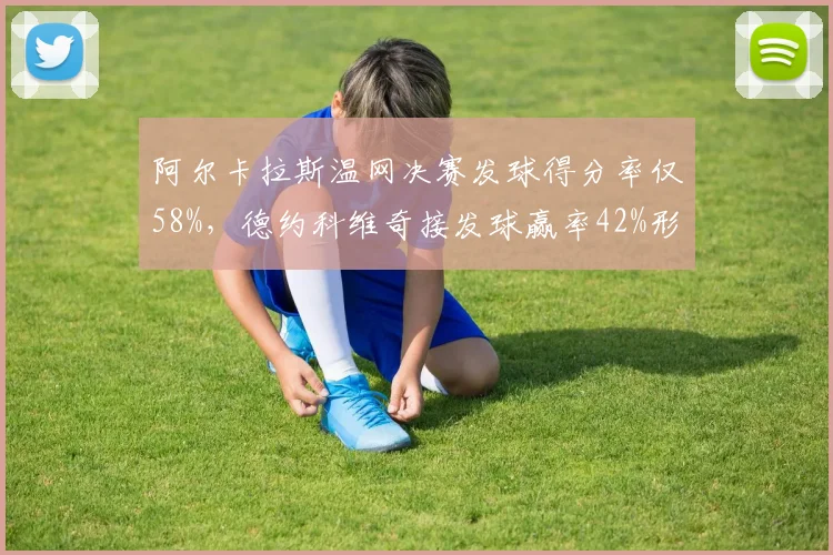 阿尔卡拉斯温网决赛发球得分率仅58%,德约科维奇接发球赢率42%形成鲜明反差